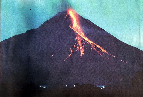 Merapi Volcano Erupts Again
